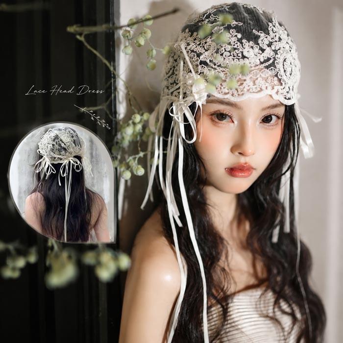 ヘアバンド ドレスアクセサリー ボンネット ヘッド ドレス