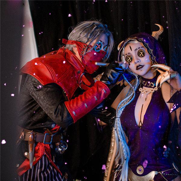 Identity V 第五人格 納棺師 エクソシスト コスプレ衣装 イソップ 祓魔師 仮装 衣装 靴 ウィッグ追加可 コスチューム イベント_2