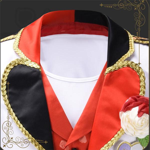 エース・トラッポラ Ace Trappola コスプレ衣装 ツイステッドワンダーランド ふしぎの国のアリス Hearts Labyul ハーツラビュル 魔法 異世界 名門 魔法士_4