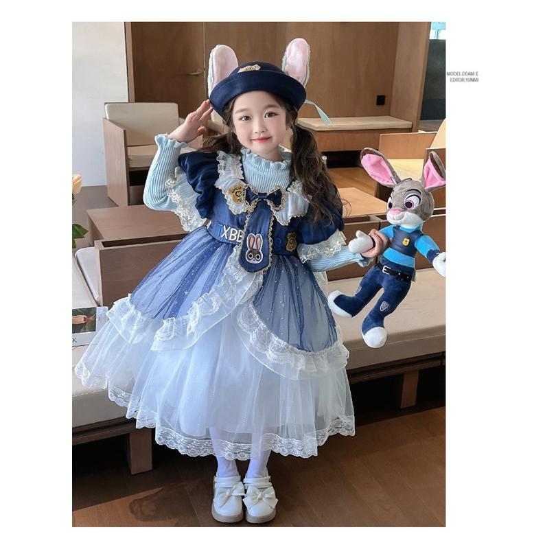 コスプレ衣装 ウサギの警官服 ディズニー ズートピア ジュディ