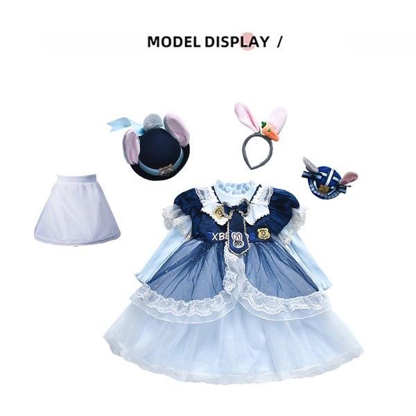 コスプレ衣装 ウサギの警官服 ディズニー ズートピア ジュディ