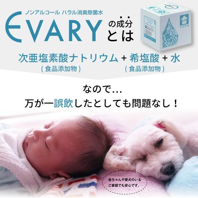 コロナ 消毒 次亜塩素酸水 ウイルス対策 手指除菌 除菌水 エバリー Evary 5リットル 500ml専用遮光容器セット ノン アルコール 消臭 除菌 Evary 005 くらしのポトフ 通販 Yahoo ショッピング