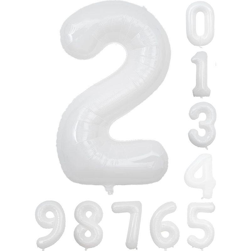 最大65%オフ! 9 白 数字 ナンバー 風船 バルーン 40インチ ホワイト 誕生日 記念日 数字 風船 ナンバーバルーン 誕生日 7歳 白 ホワイト 40インチ