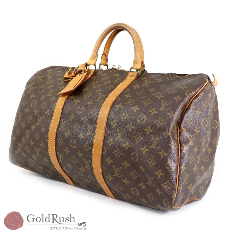 Louis Vuitton ルイヴィトン モノグラムライン キーポル50 M ボストンバッグ レディース メンズ バッグ Ho 中古 Everydaygoldrush 通販 Yahoo ショッピング
