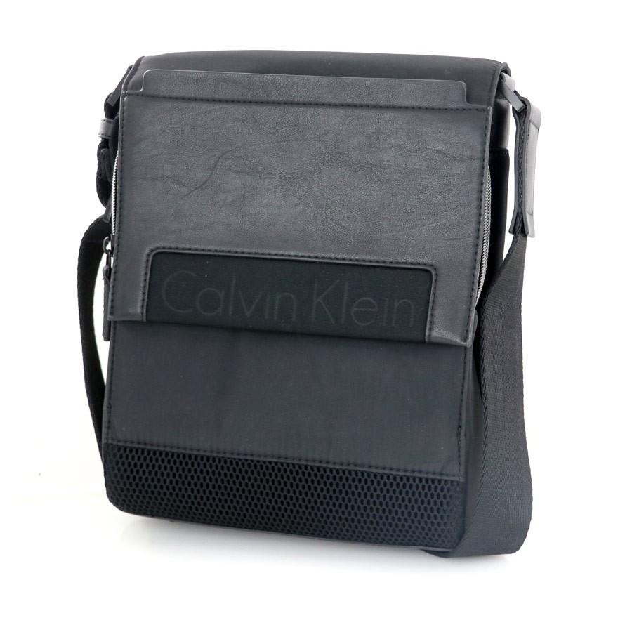 カルバンクライン CALVIN KLEIN ブラック ナイロン ショルダーバッグ 