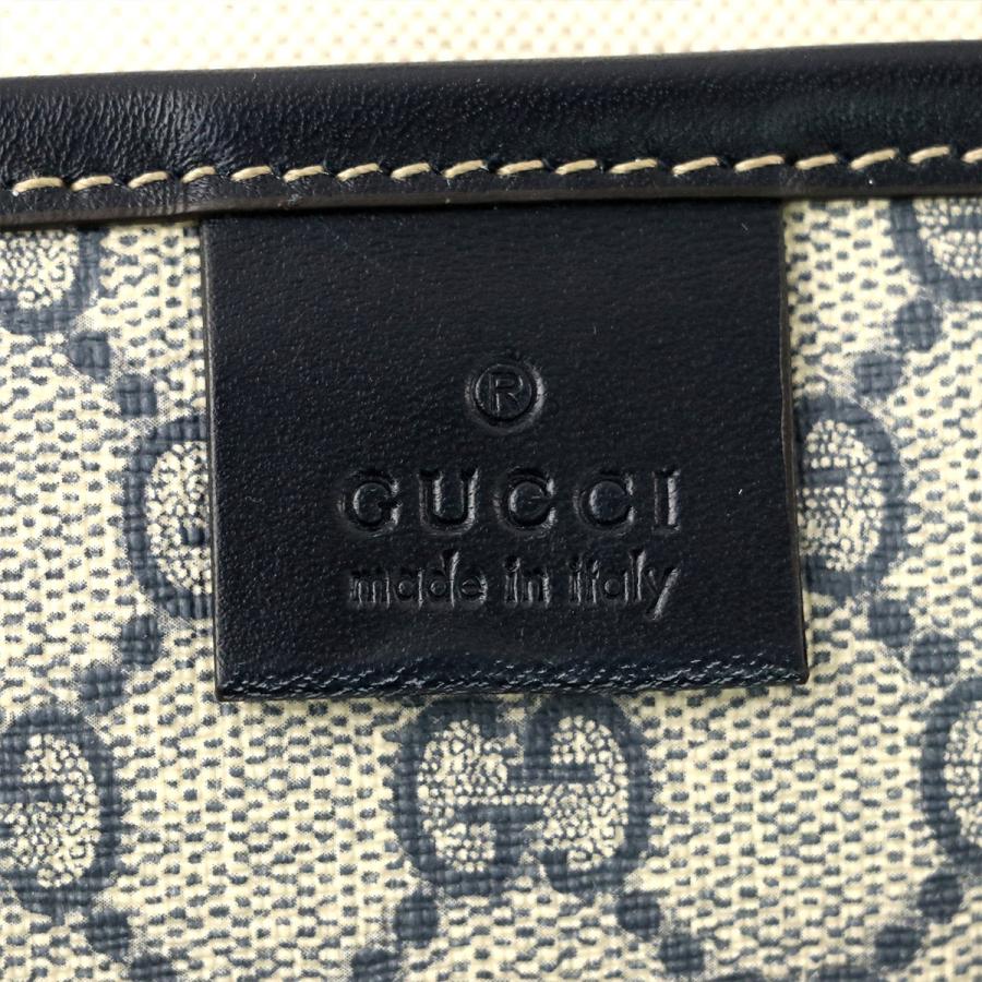 グッチ GUCCI シェリーライン GG柄 ブルー PVC トートバッグ グッチ GUCCI シェリーライン GG柄 ブルー PVC トートバッグ