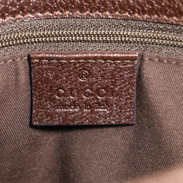 グッチ GUCCI GGキャンバス ベージュブラウン スクエア 120841