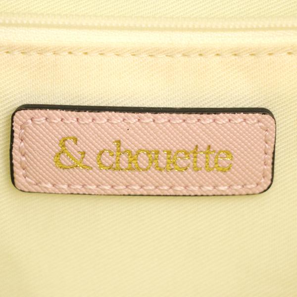 ＆Chouette アンドシュエット ピンク 2Way ショルダーバッグ