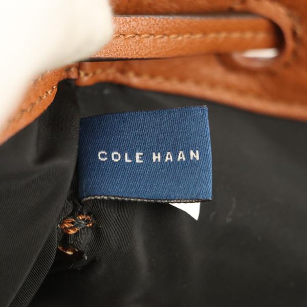コールハーン COLE HAAN ブラウン レザー リュックサック バック コールハーン COLE HAAN ブラウン レザー リュックサック バック