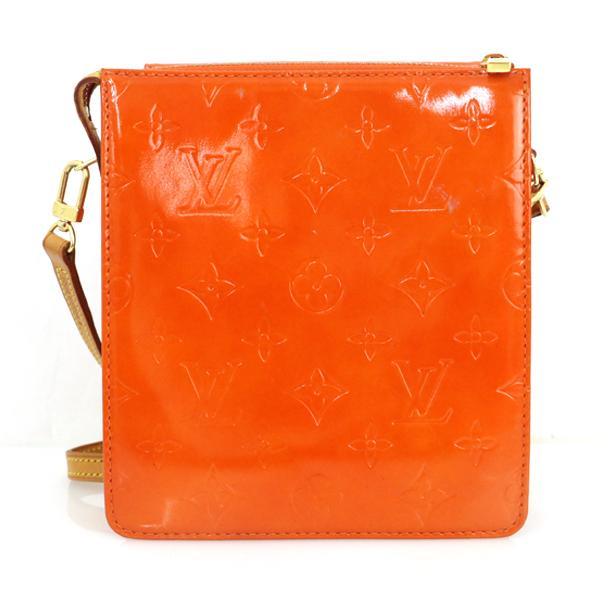 ルイヴィトン LOUIS VUITTON オレンジ ヴェルニ レザー モット ルイヴィトン LOUIS VUITTON オレンジ ヴェルニ レザー モット