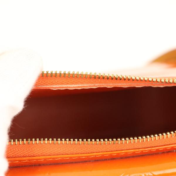 ルイヴィトン LOUIS VUITTON オレンジ ヴェルニ レザー モット ルイヴィトン LOUIS VUITTON オレンジ ヴェルニ レザー モット