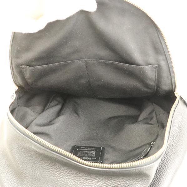 コーチ COACH ブラック レザー リュックサック バックパック