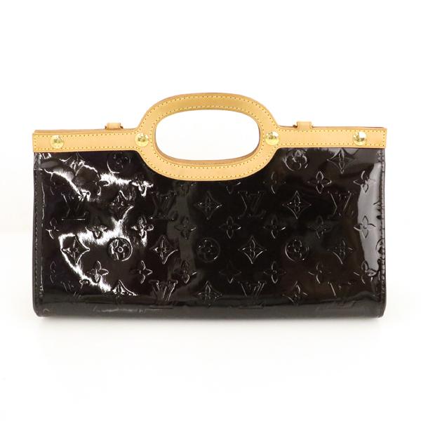 ルイヴィトン LOUIS VUITTON アマラント ヴェルニレザー ロクスバリー