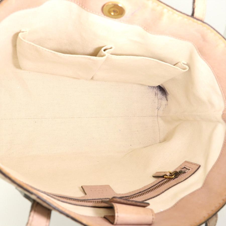 グッチ GUCCI GG柄 ブラウン ピンク キャンバス レザー 308604 グッチ GUCCI GG柄 ブラウン ピンク キャンバス レザー 308604