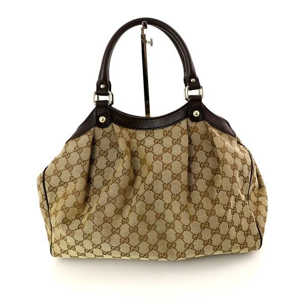 グッチ GUCCI GG柄 GGキャンバス トートバッグ ダークブラウン グッチ GUCCI GG柄 GGキャンバス トートバッグ ダークブラウン