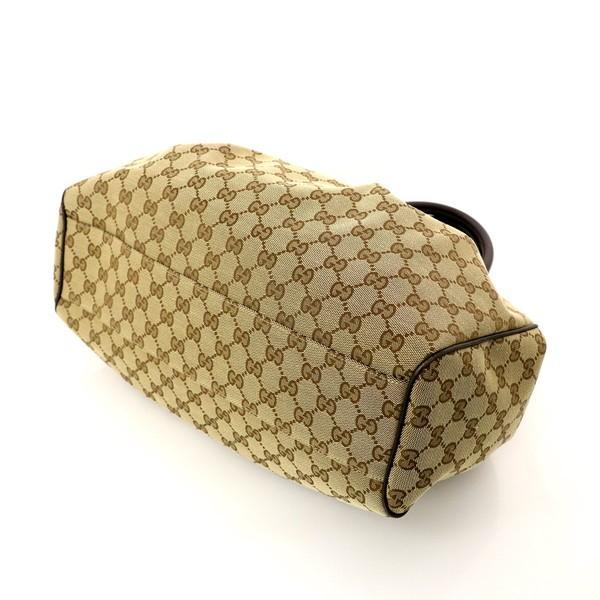 グッチ GUCCI GG柄 GGキャンバス トートバッグ ダークブラウン グッチ GUCCI GG柄 GGキャンバス トートバッグ ダークブラウン