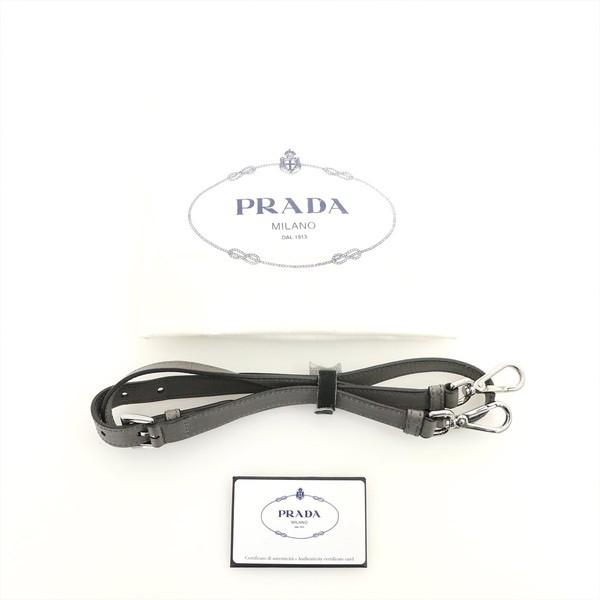プラダ PRADA グレー MARMO カーフレザー BN2661 ハンドバッグ 