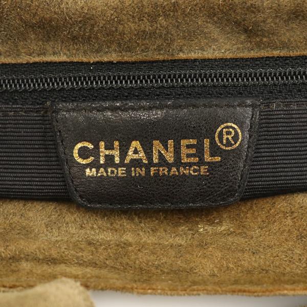 シャネル CHANEL チョコバー ブラウン スエード トートバッグ シャネル CHANEL チョコバー ブラウン スエード トートバッグ