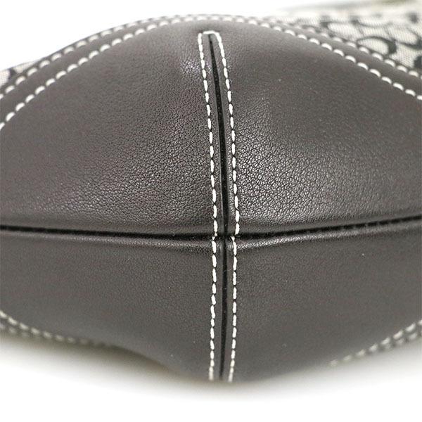コーチ COACH ミニシグネチャー ブラック キャンバス レザー