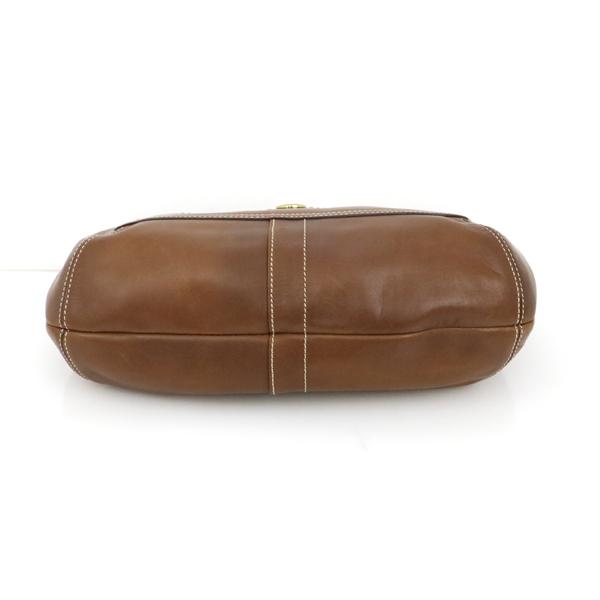 COACH コーチ ボディバッグ ヘリテージ ワンショルダー レザー ブラウン COACH】コーチ レザー バンディット フラップ ベルト バッグ ワン