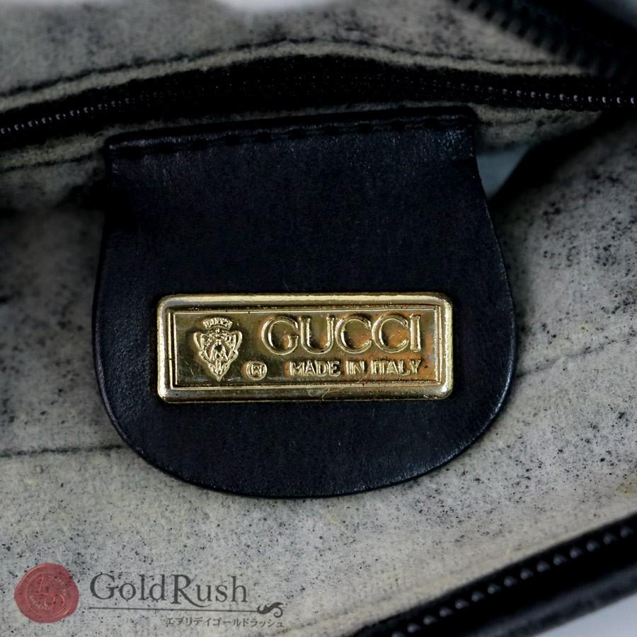 グッチ GUCCI ブラック GGキャンバス オールドグッチ ショルダー