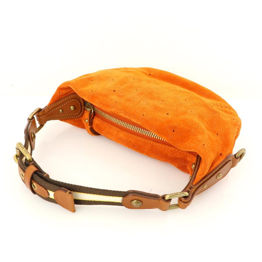 ルイヴィトン Louis Vuitton モノグラム×オレンジ スエード オナタPM