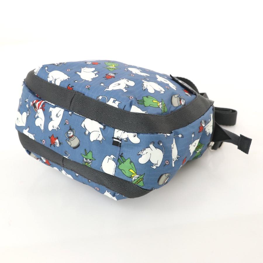 レスポートサック ムーミン&フレンズ ブルー×グレー ナイロン