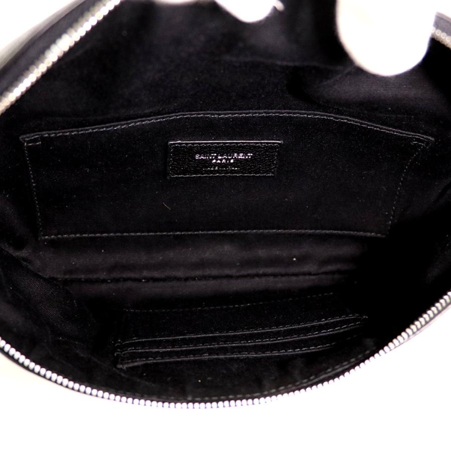 サンローラン SAINT LAURENT PARIS スタッズ ブラック カーフ サンローラン SAINT LAURENT PARIS スタッズ ブラック カーフ