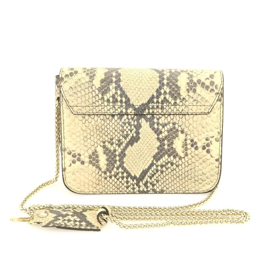 最終値下げ済み◉FURLA(フルラ) パイソンレザー 2wayショルダーバック FURLA フルラ ショルダーバッグ ハンドバッグ 2way パイソン レザー 本