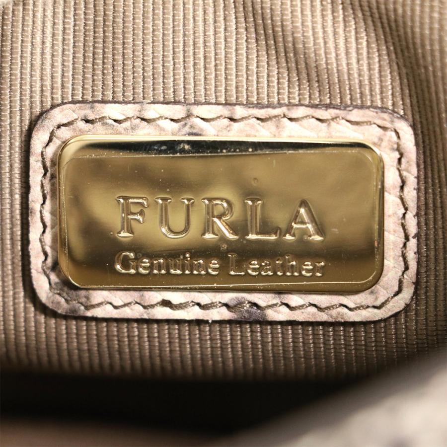 最終値下げ済み◉FURLA(フルラ) パイソンレザー 2wayショルダーバック FURLA フルラ ショルダーバッグ ハンドバッグ 2way パイソン レザー 本