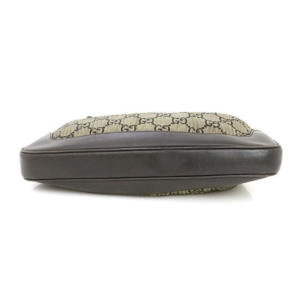 グッチ GUCCI ジャッキー GG柄 ブラウン ナイロン レザー ワン グッチ GUCCI ジャッキー GG柄 ブラウン ナイロン レザー ワン