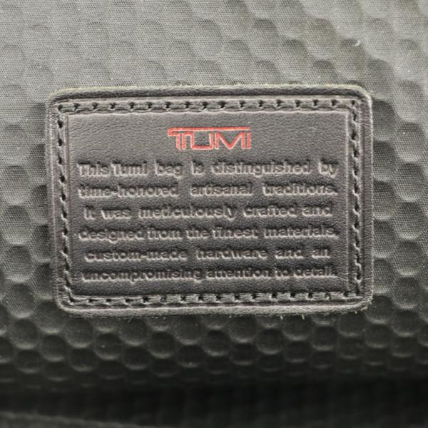 トゥミ TUMI ブラック 黒 ナイロン レザー リュックサック 22382DH