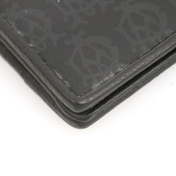ダンヒル DUNHIL ウィンザー ブラック PVC レザー 二つ折り財布 長財布