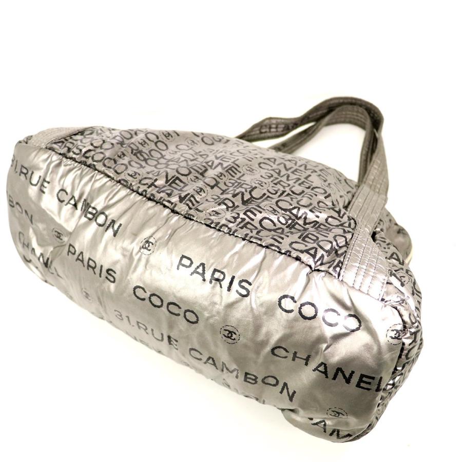 シャネル CHANEL アンリミテッド シルバー×ブラック ナイロン シャネル CHANEL アンリミテッド シルバー×ブラック ナイロン