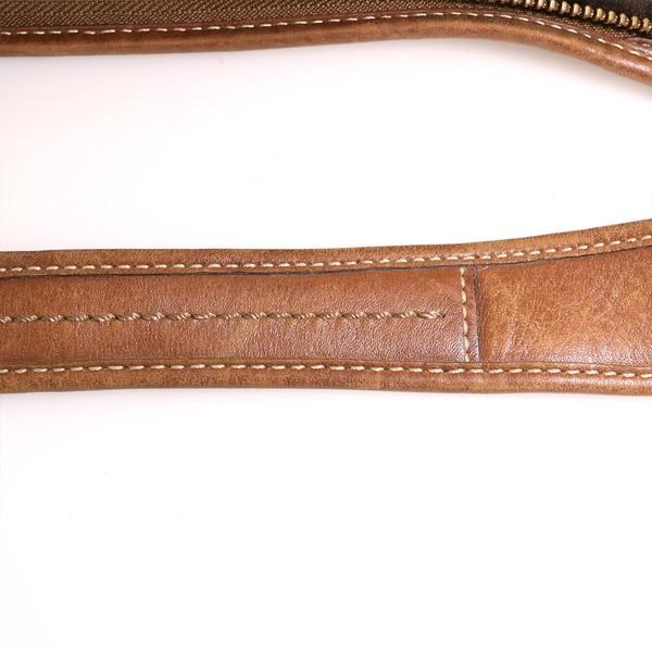 COACH コーチ ブラウン レザー ワンショルダーバッグ ハンドバッグ