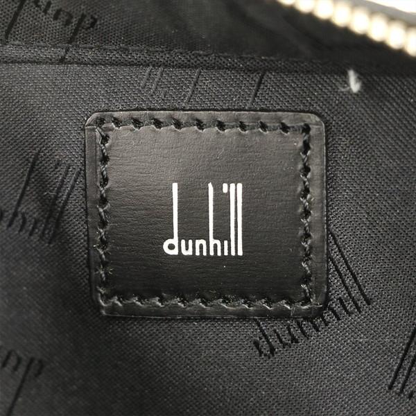 ダンヒル dunhill ブラック レザー セカンドバッグ クラッチバッグ ストラップ付 メンズ レディース【kk】【中古】｜everydaygoldrush｜09