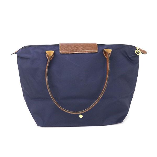 ロンシャン LONGCHAMP ネイビー ナイロン ル・プリアージュM