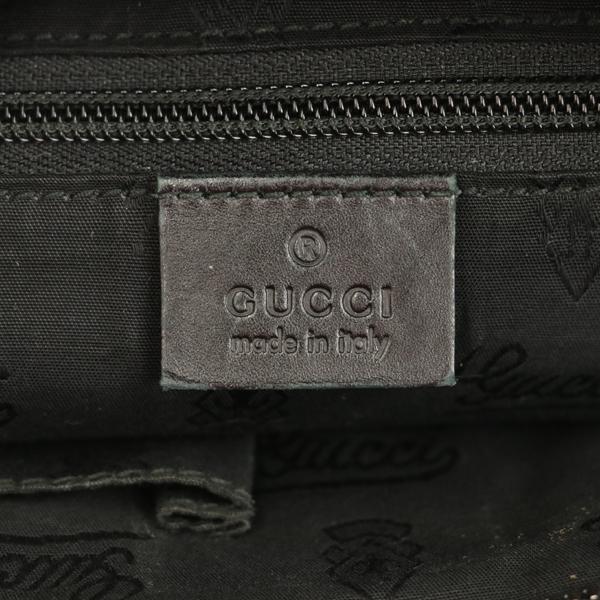 グッチ GUCCI GGインプリメ ブラック PVC レザー トートバッグ 211137
