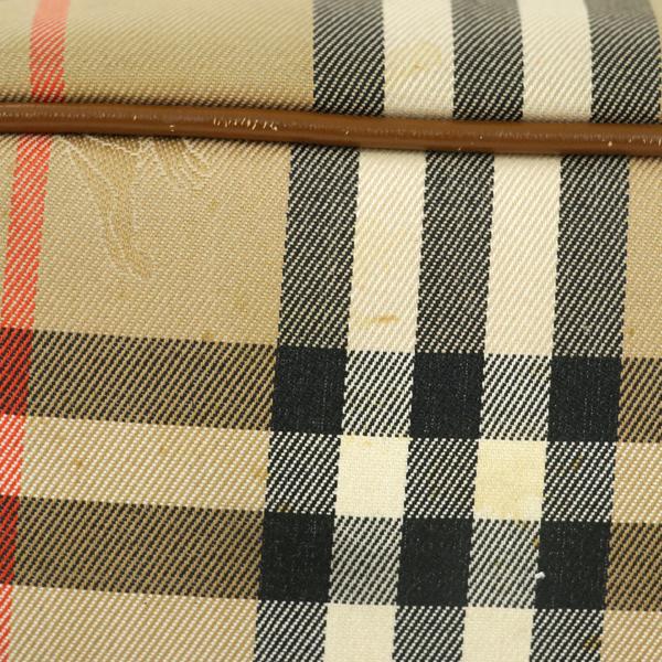 バーバリー リュック ミニリュック ノヴァチェック キャンバス ベージュ バーバリーズ BURBERRYS クラシックチェック ノバチェック キャンバス