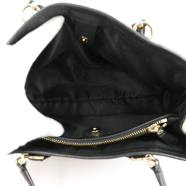 コーチ COACH レオパード ベージュ ブラック ヒョウ柄 PVC レザー