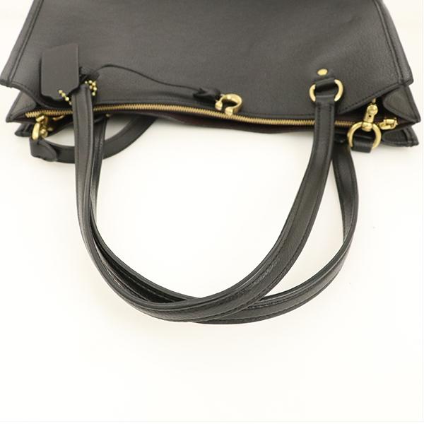コーチ COACH ブラック レザー タイラーキャリーオール C3768 2way