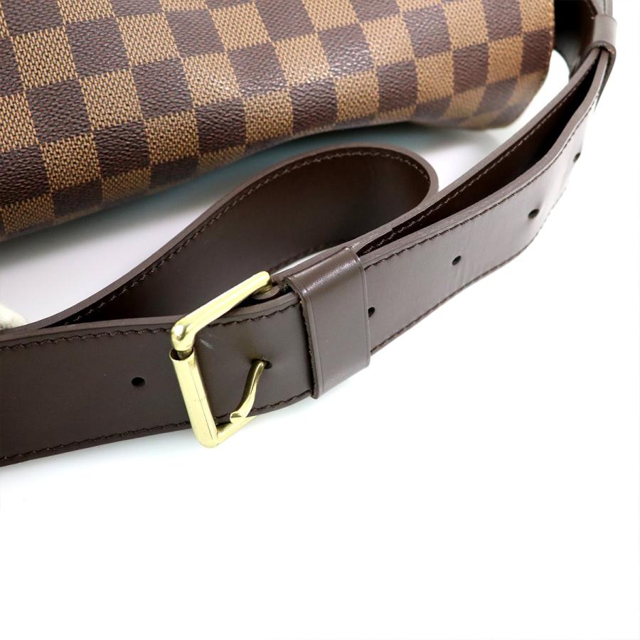 ルイヴィトン Louis Vuitton ダミエ ブラウン レザー ルイヴィトン Louis Vuitton ダミエ ブラウン レザー