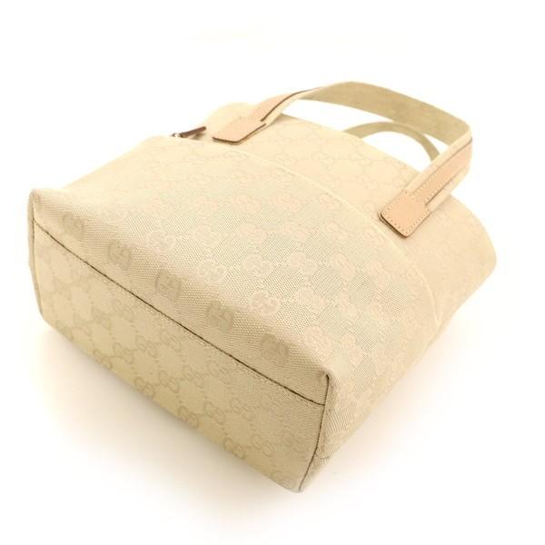 グッチ GUCCI GGキャンバス キャンバス ベージュ ミニトートバッグ 