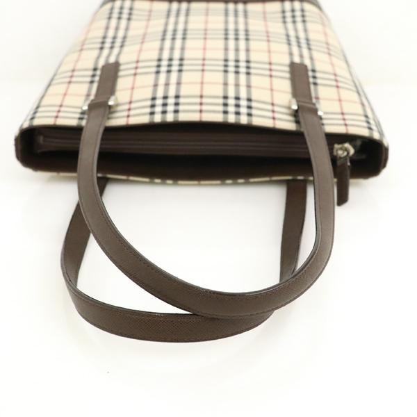 バーバリー BURBERRY ノバチェック タータンチェック ダークブラウン
