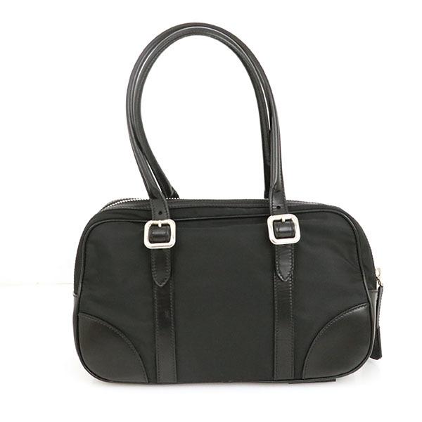 プラダ PRADA ネロ ブラック ナイロン テスート ボーリング プラダ PRADA ネロ ブラック ナイロン テスート ボーリング