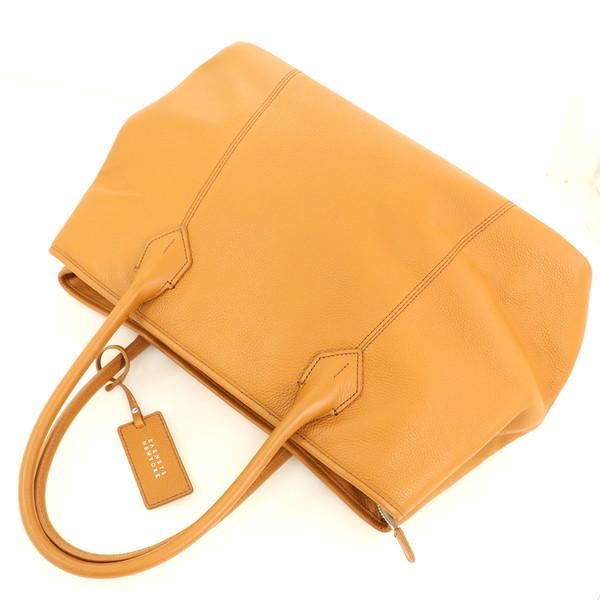 バーニーズニューヨーク BARNEYS NEW YORK ライトブラウン レザー