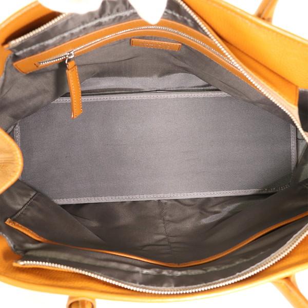 バーニーズニューヨーク BARNEYS NEW YORK ライトブラウン レザー