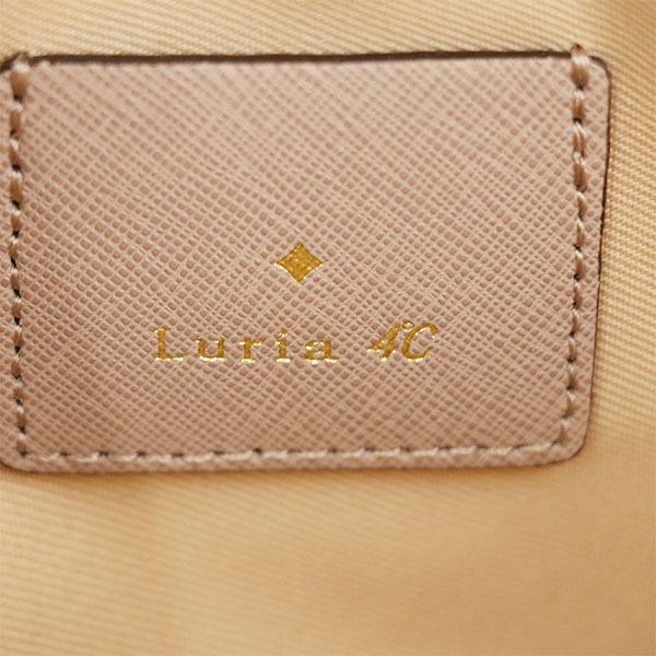 美品】ルリア4℃ Luria 4℃ ピンクベージュ モカベージュ 牛床革 美品】ルリア4℃ Luria 4℃ ピンクベージュ モカベージュ 牛床革