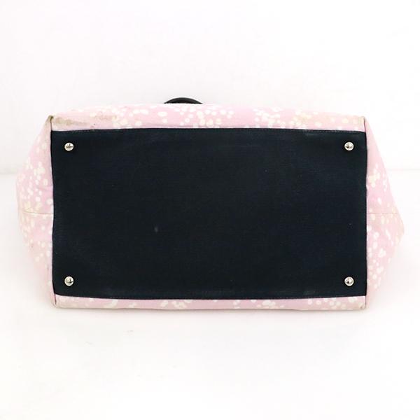 シャネル CHANEL ピンク ブラック 黒 キャンバス パイル生地 シャネル CHANEL ピンク ブラック 黒 キャンバス パイル生地