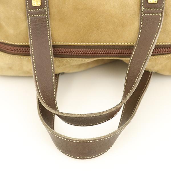ロエベ LOEWE キャメル ブラウン 茶 スエード レザー アナグラム ロエベ LOEWE キャメル ブラウン 茶 スエード レザー アナグラム